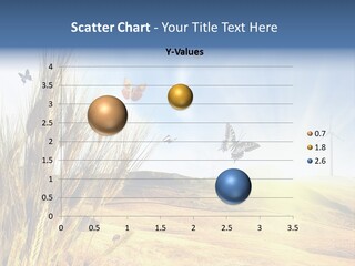 Growth Way Butterfly PowerPoint Template