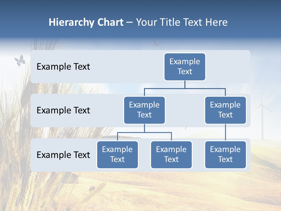 Growth Way Butterfly PowerPoint Template