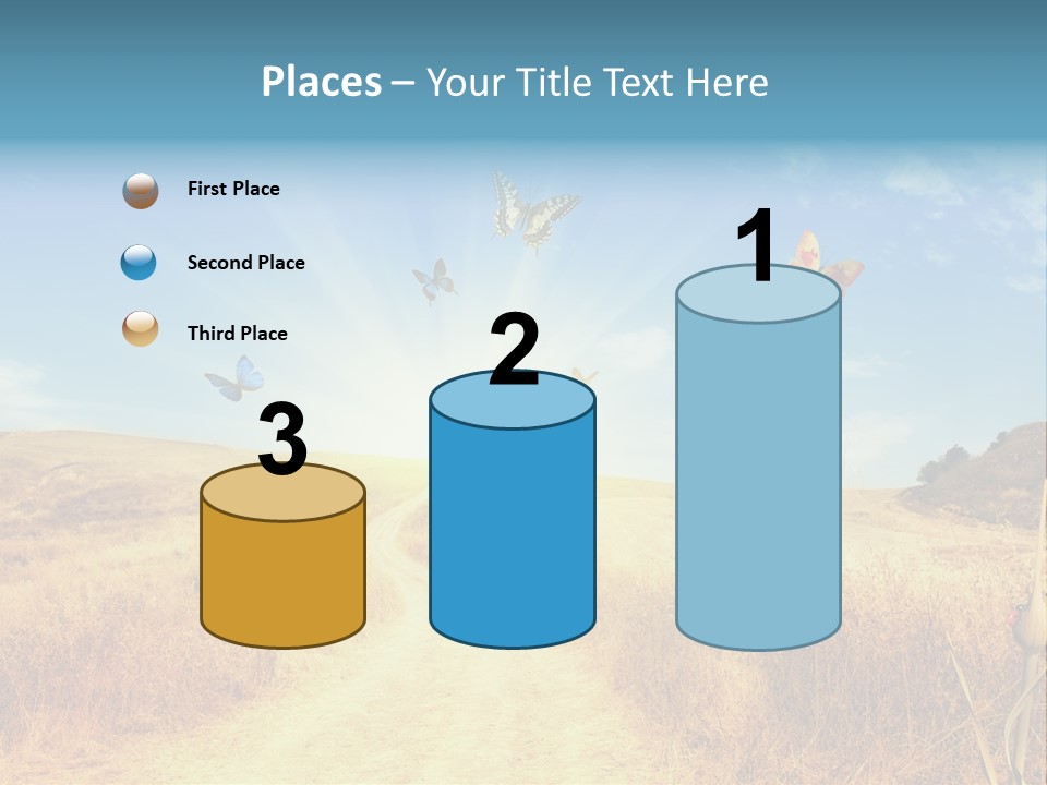 Seed Wheat Sundown PowerPoint Template