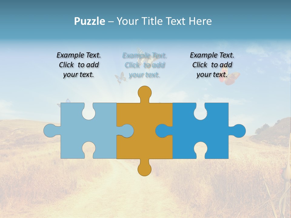 Seed Wheat Sundown PowerPoint Template