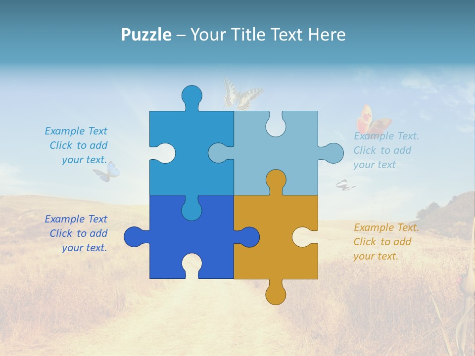 Seed Wheat Sundown PowerPoint Template