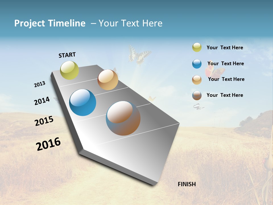 Seed Wheat Sundown PowerPoint Template