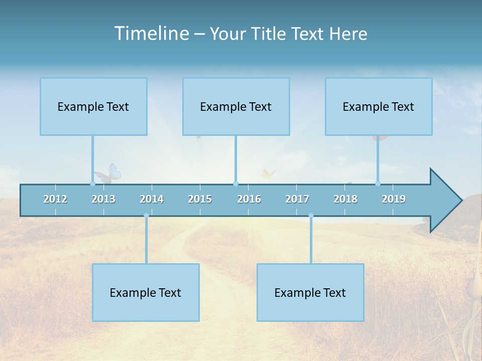 Seed Wheat Sundown PowerPoint Template
