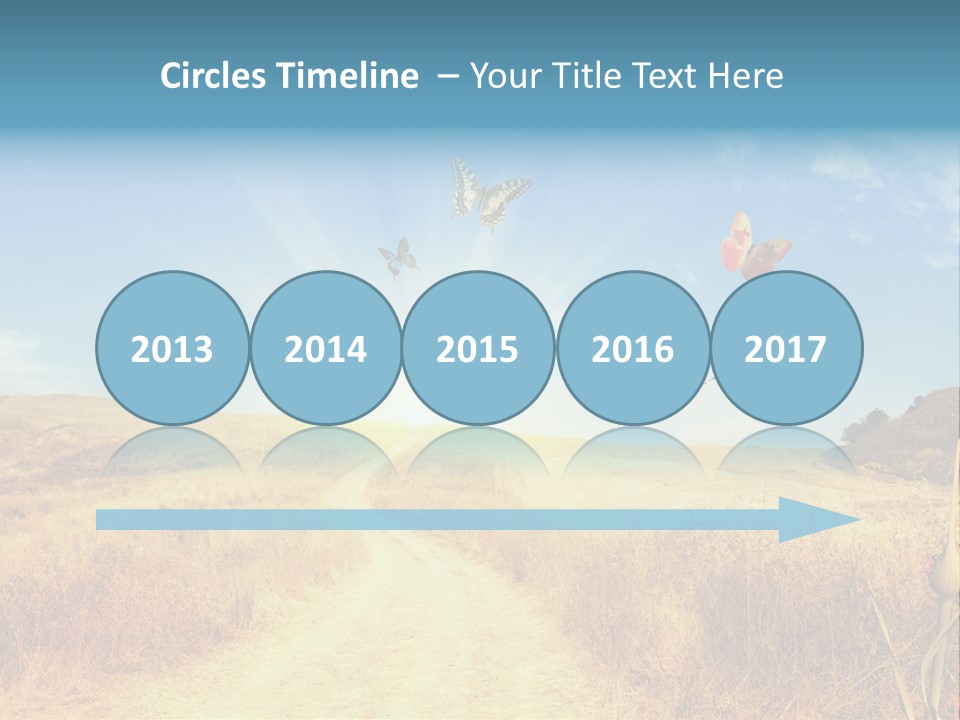 Seed Wheat Sundown PowerPoint Template