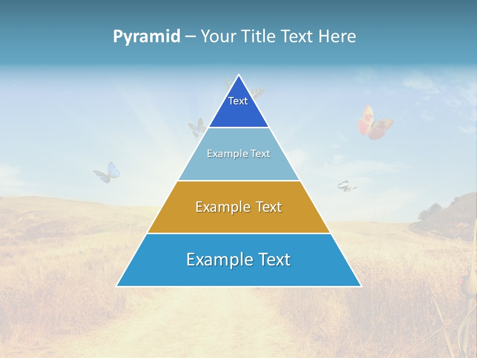 Seed Wheat Sundown PowerPoint Template