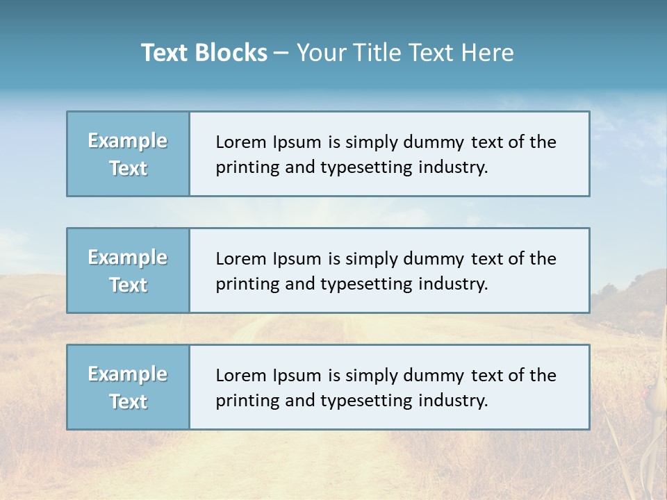 Seed Wheat Sundown PowerPoint Template