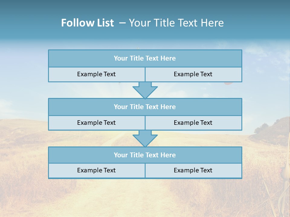 Seed Wheat Sundown PowerPoint Template