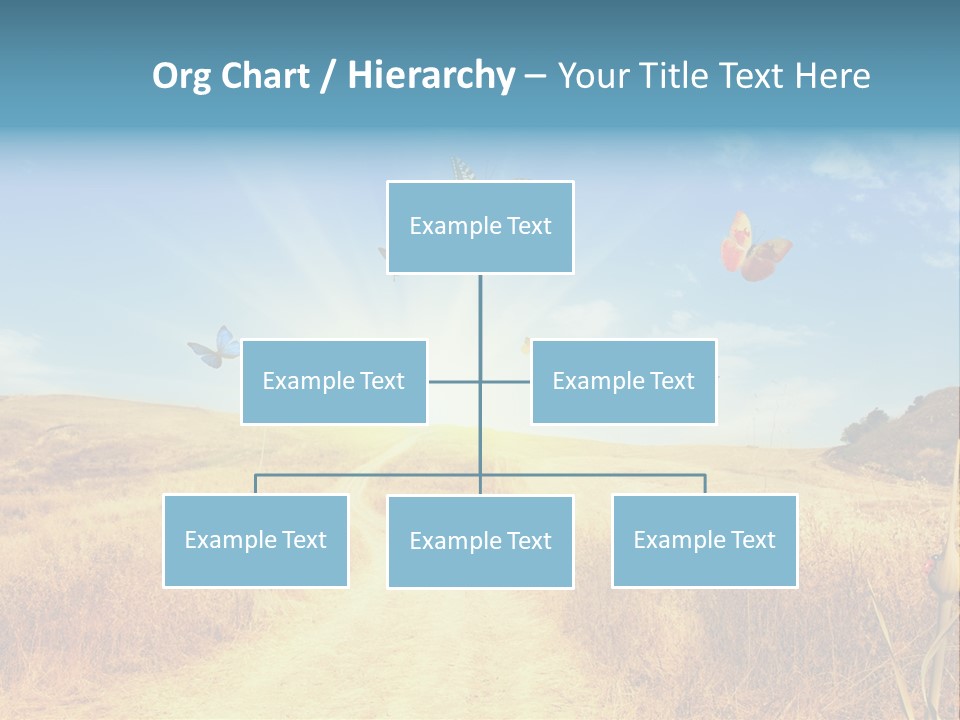 Seed Wheat Sundown PowerPoint Template