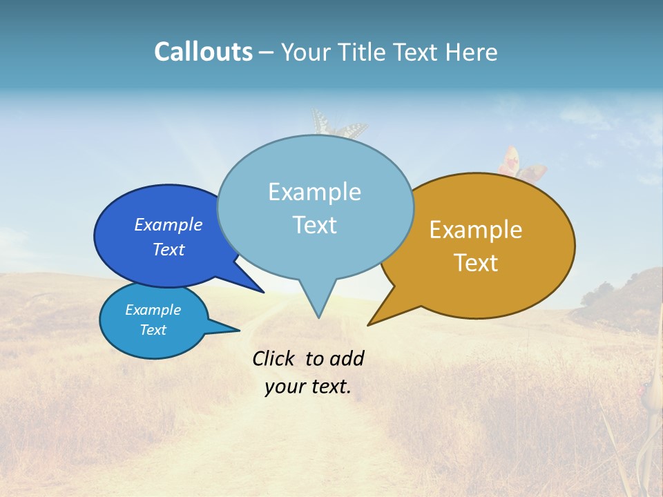Seed Wheat Sundown PowerPoint Template