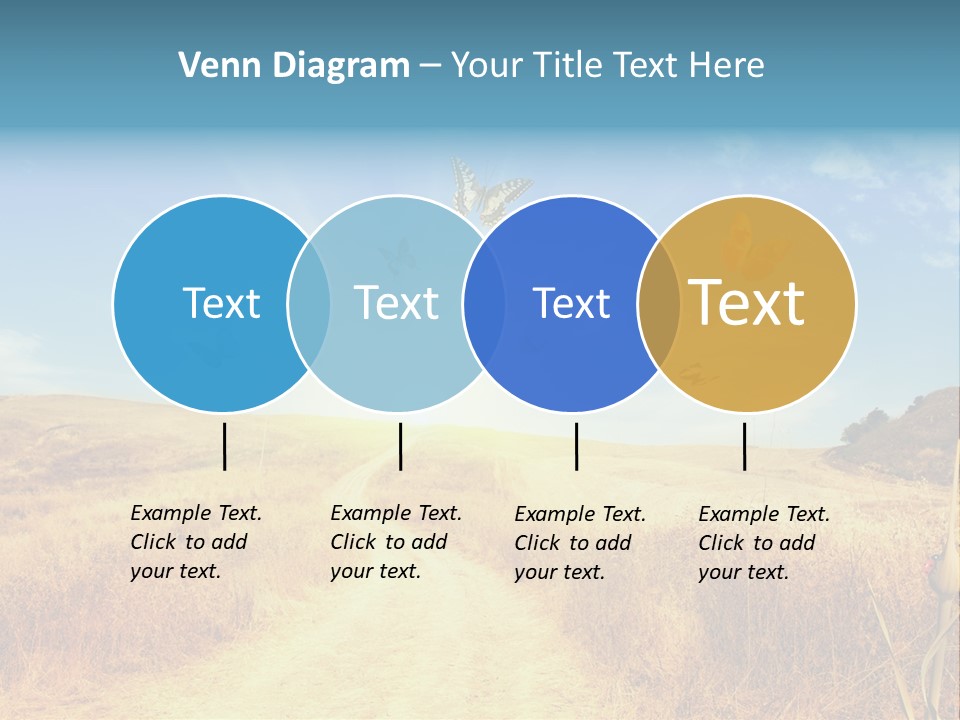 Seed Wheat Sundown PowerPoint Template