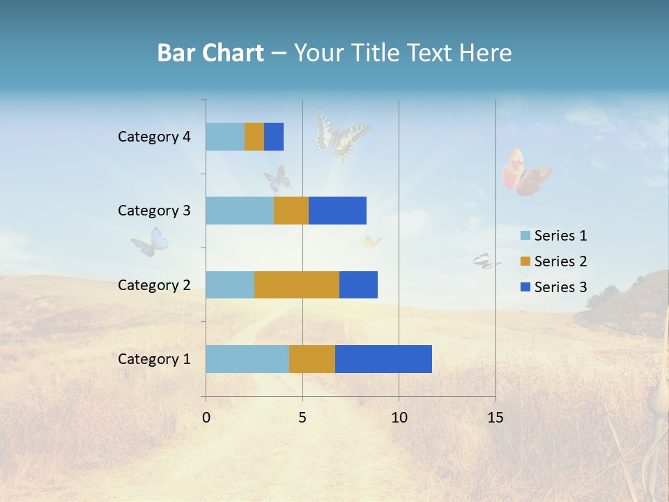 Seed Wheat Sundown PowerPoint Template