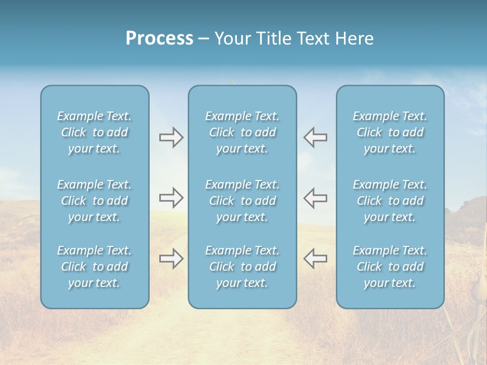 Seed Wheat Sundown PowerPoint Template