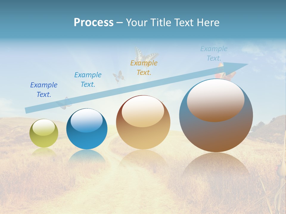 Seed Wheat Sundown PowerPoint Template