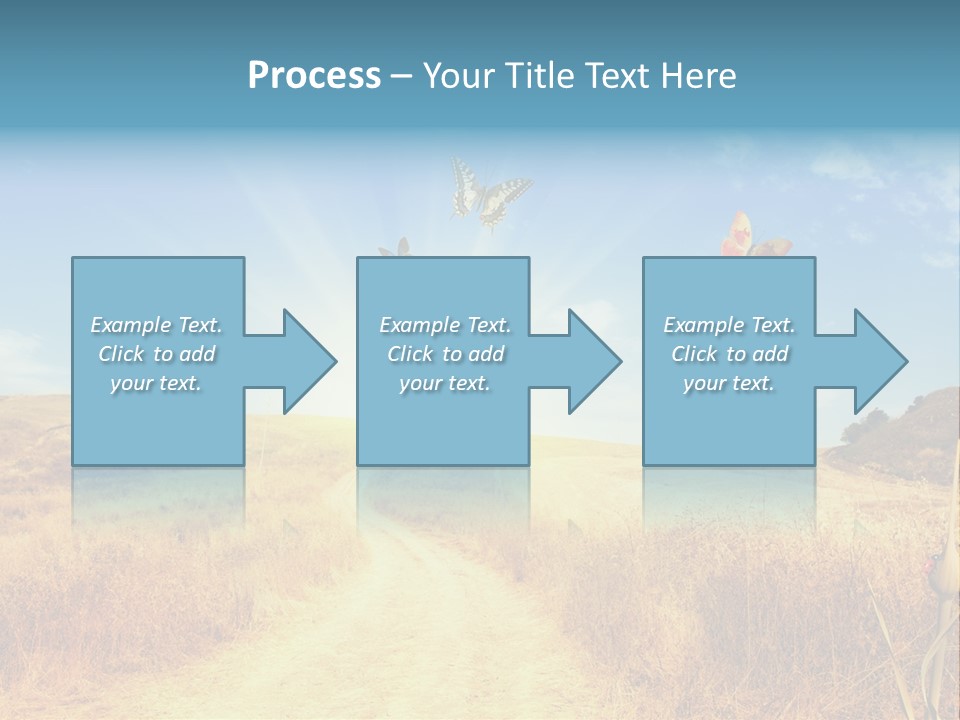 Seed Wheat Sundown PowerPoint Template