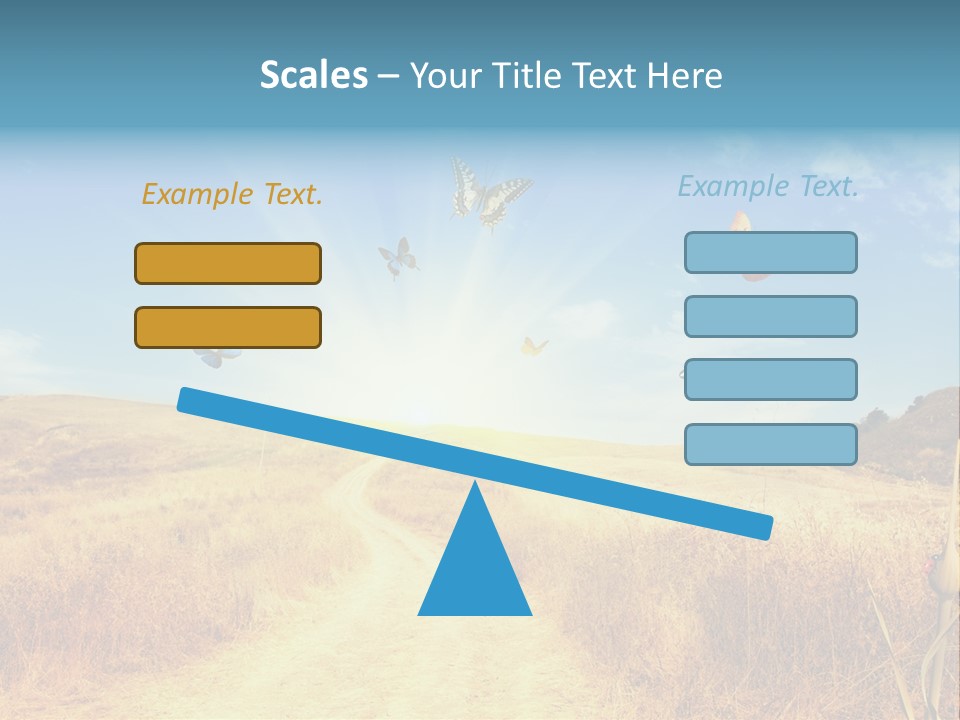 Seed Wheat Sundown PowerPoint Template