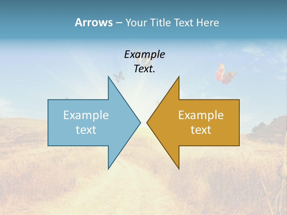 Seed Wheat Sundown PowerPoint Template