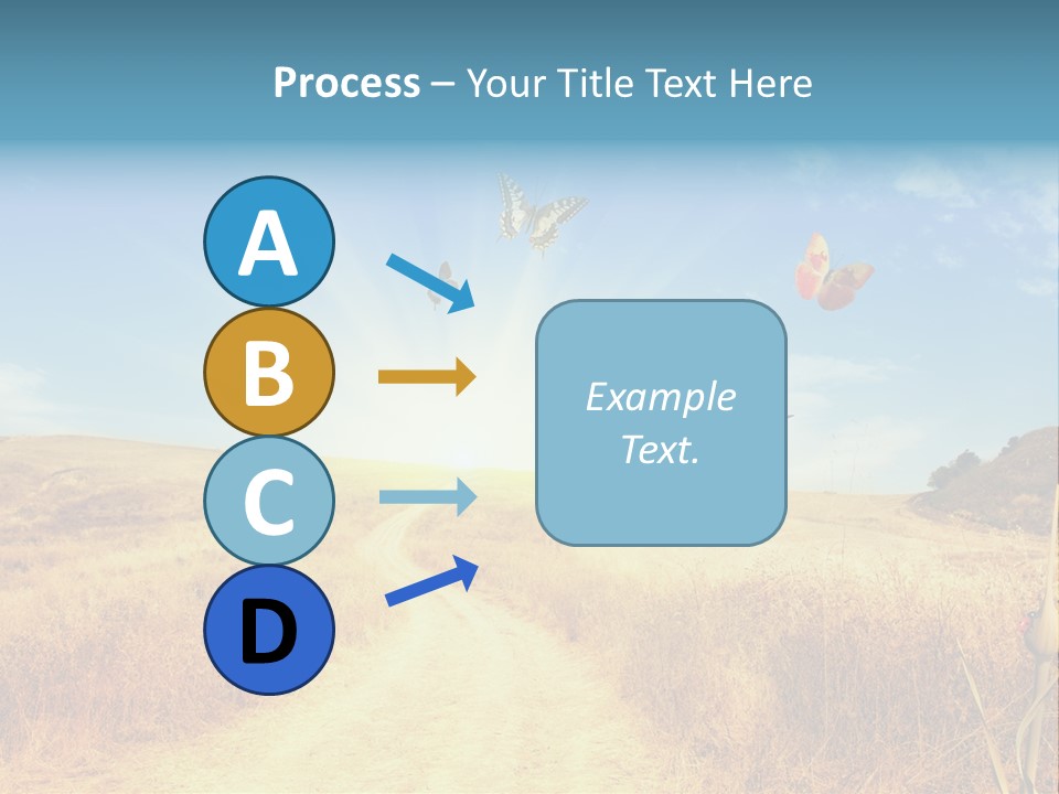 Seed Wheat Sundown PowerPoint Template