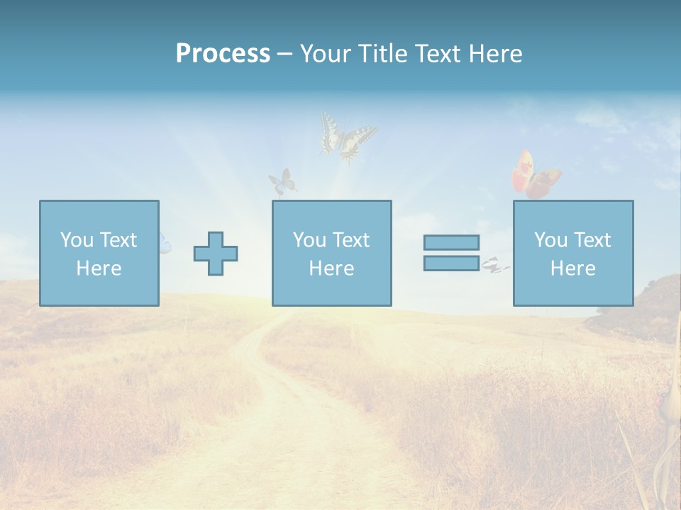 Seed Wheat Sundown PowerPoint Template