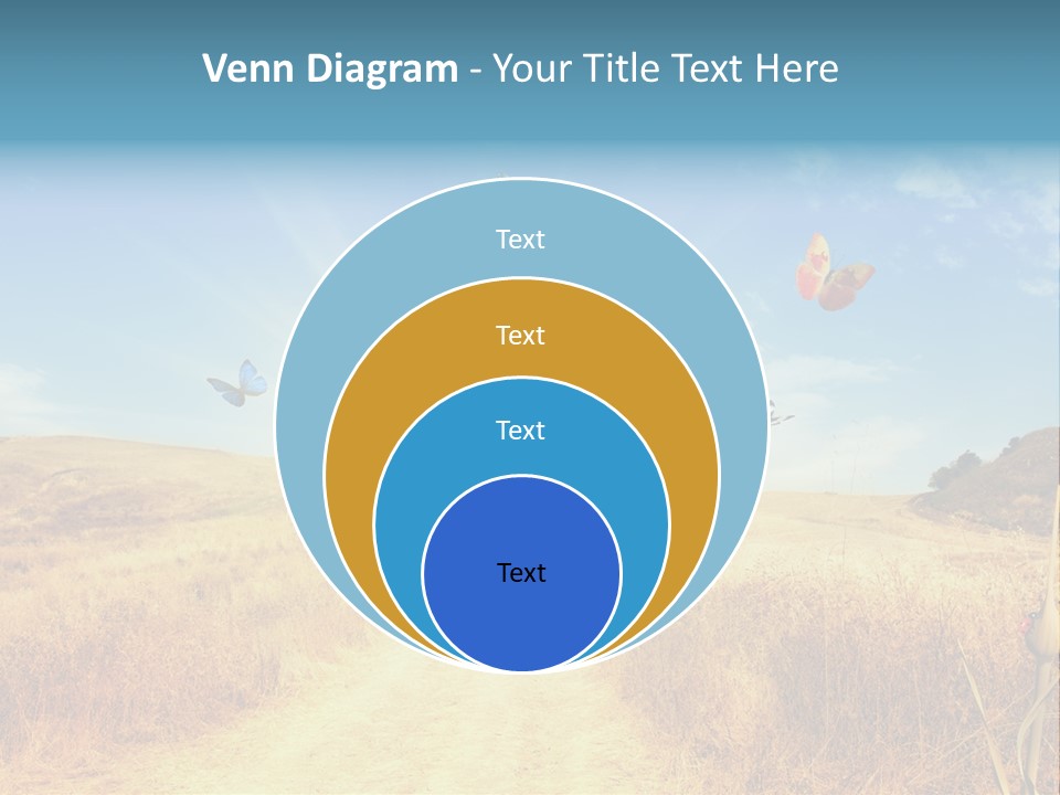 Seed Wheat Sundown PowerPoint Template