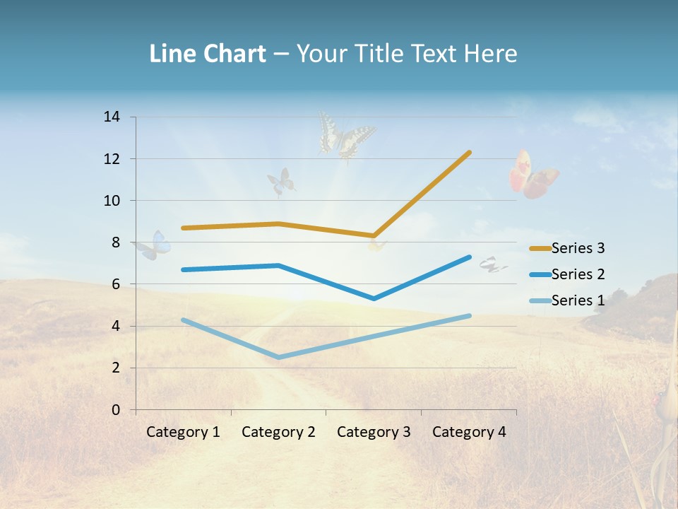 Seed Wheat Sundown PowerPoint Template