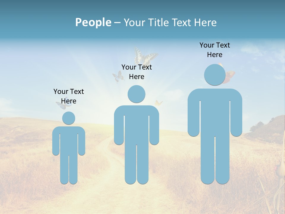 Seed Wheat Sundown PowerPoint Template