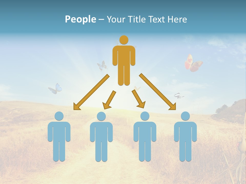 Seed Wheat Sundown PowerPoint Template