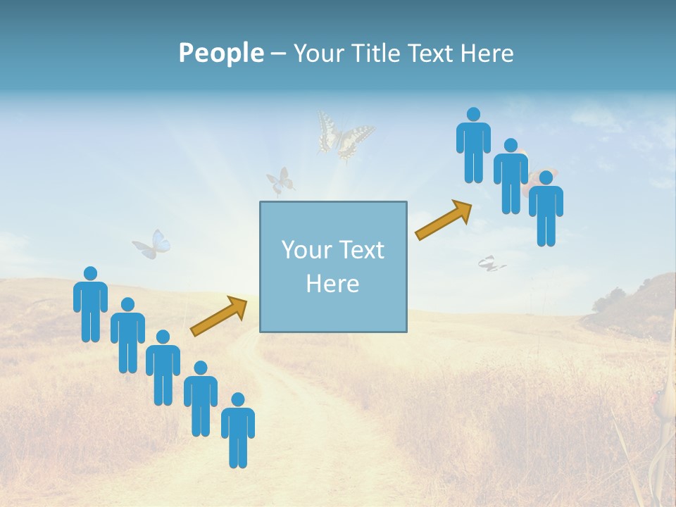 Seed Wheat Sundown PowerPoint Template