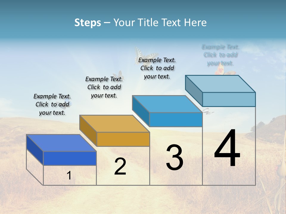 Seed Wheat Sundown PowerPoint Template