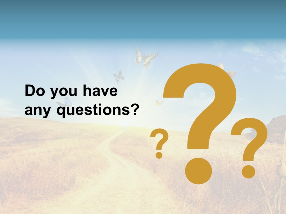 Seed Wheat Sundown PowerPoint Template