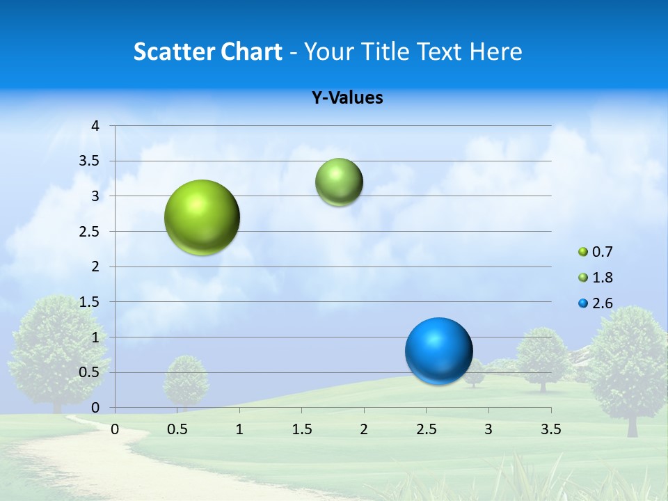 Cloudscape Nature Empty PowerPoint Template