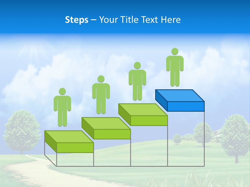 Cloudscape Nature Empty PowerPoint Template