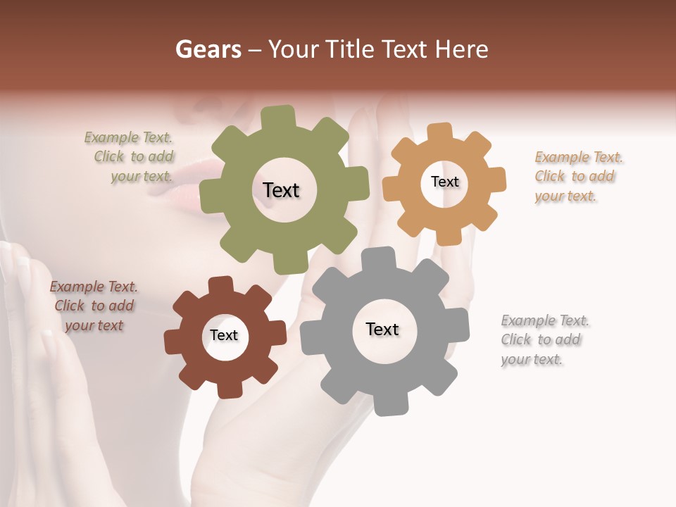 Person Charm Space PowerPoint Template