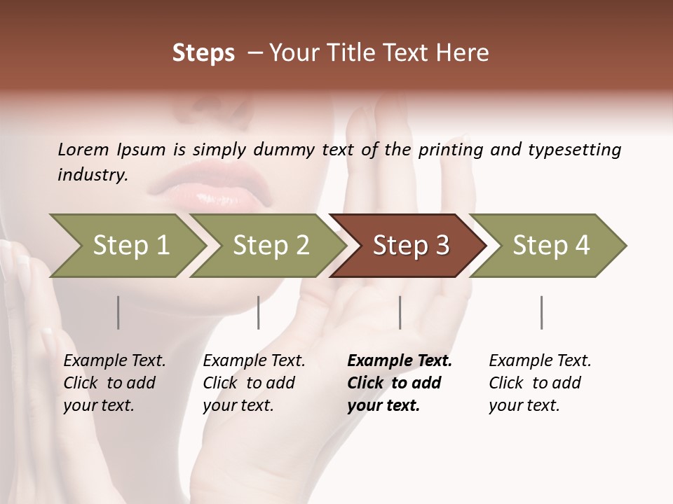Person Charm Space PowerPoint Template