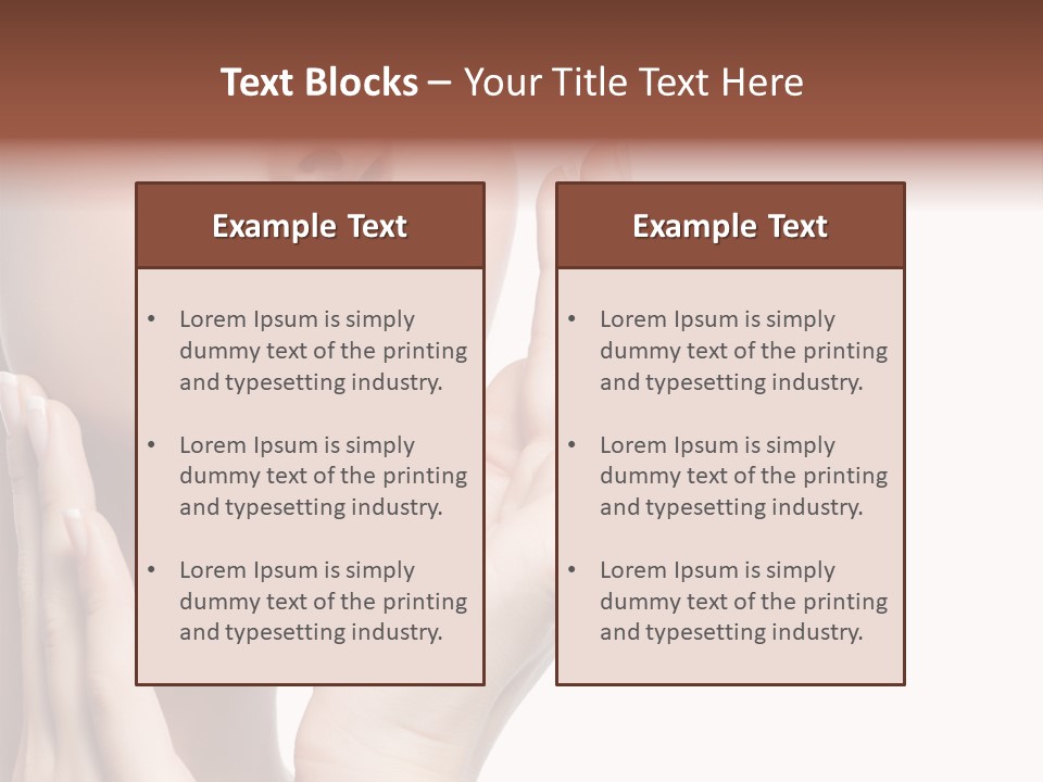 Person Charm Space PowerPoint Template