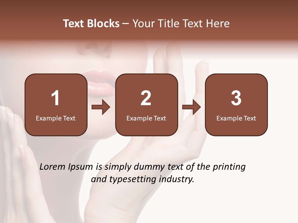 Person Charm Space PowerPoint Template