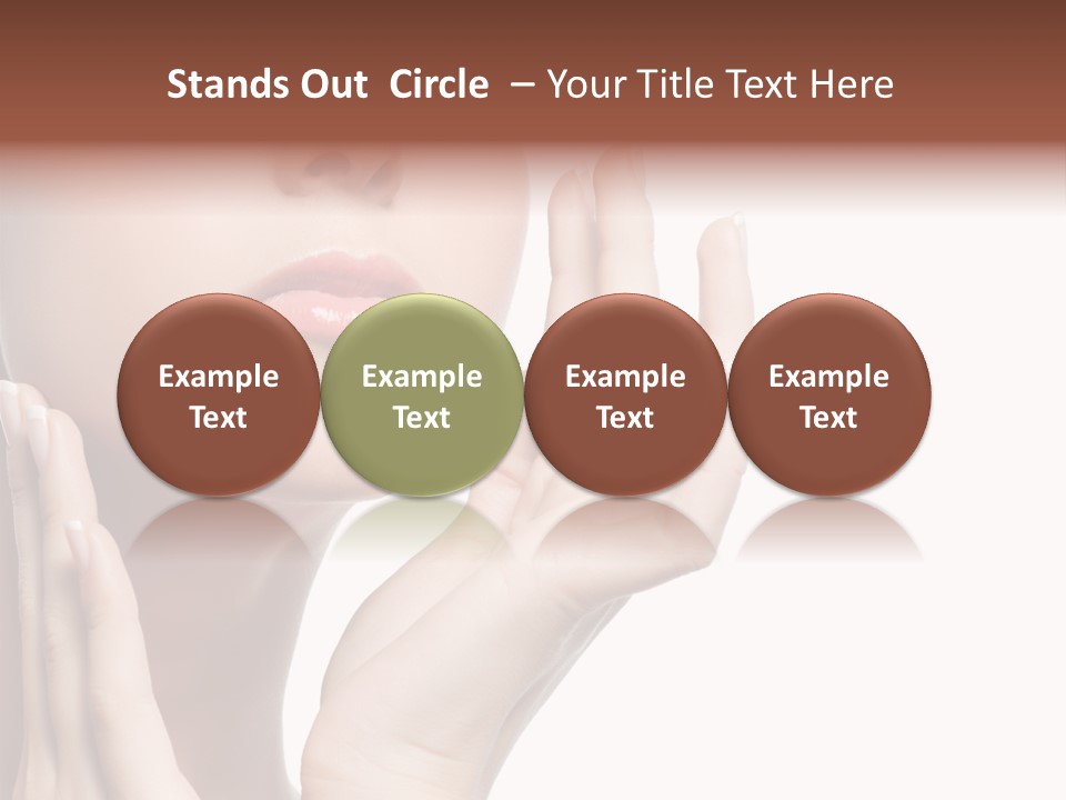 Person Charm Space PowerPoint Template