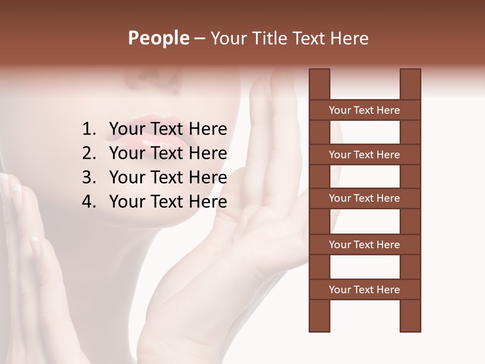 Person Charm Space PowerPoint Template