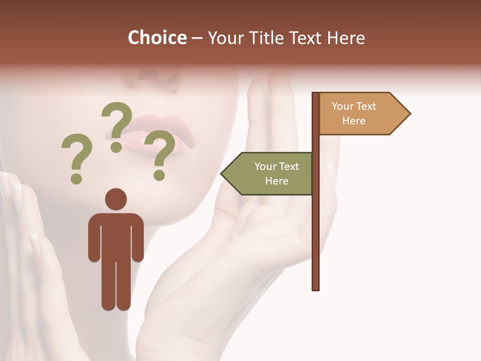 Person Charm Space PowerPoint Template