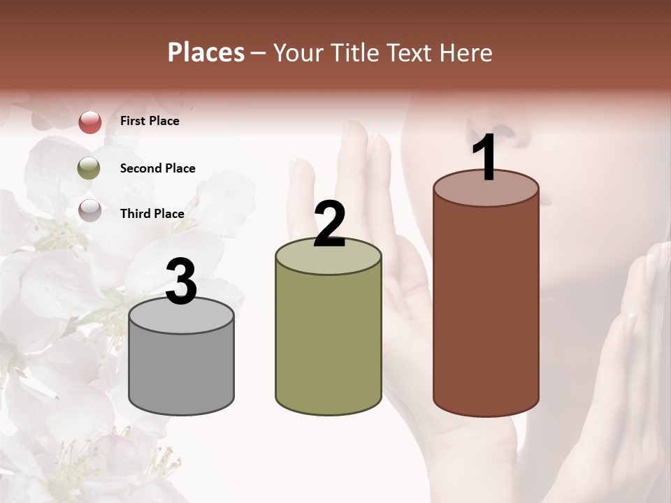 Beautiful Summer Make Up PowerPoint Template