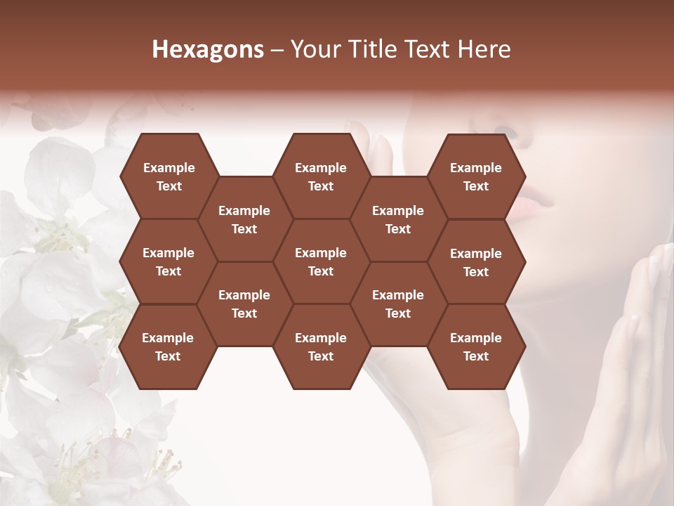 Beautiful Summer Make Up PowerPoint Template