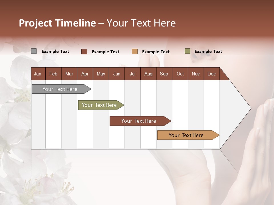 Beautiful Summer Make Up PowerPoint Template