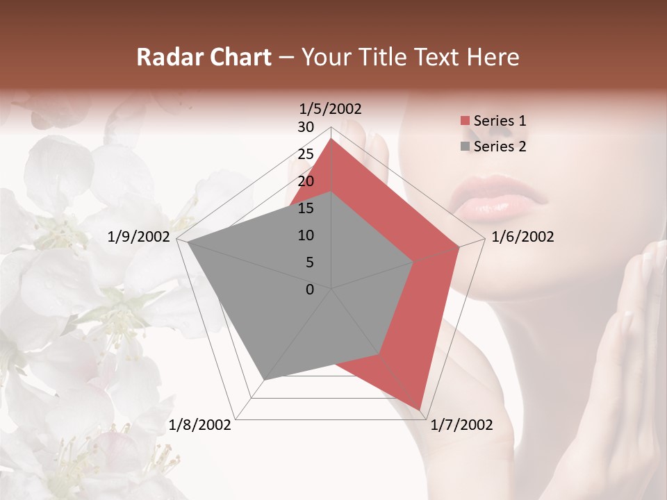 Beautiful Summer Make Up PowerPoint Template
