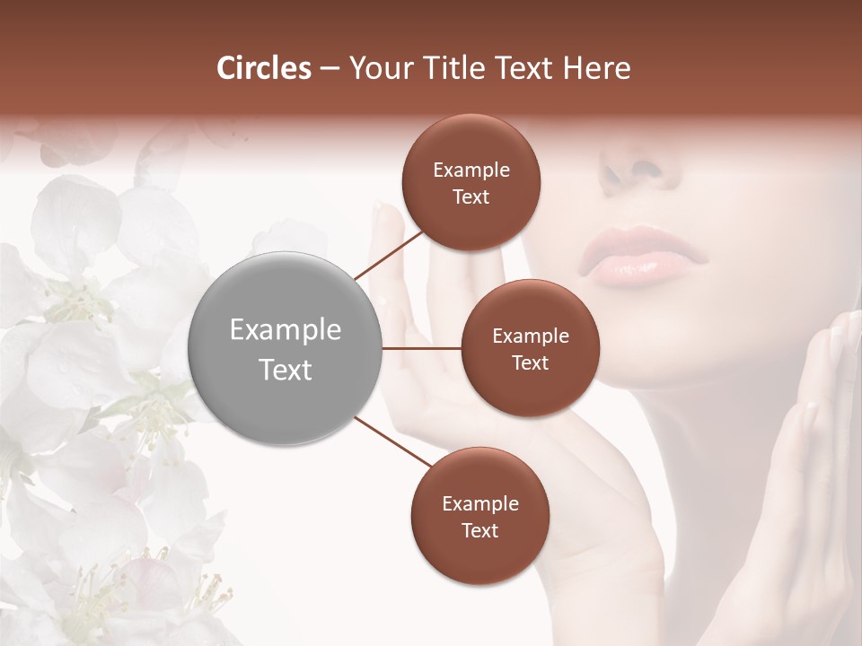 Beautiful Summer Make Up PowerPoint Template