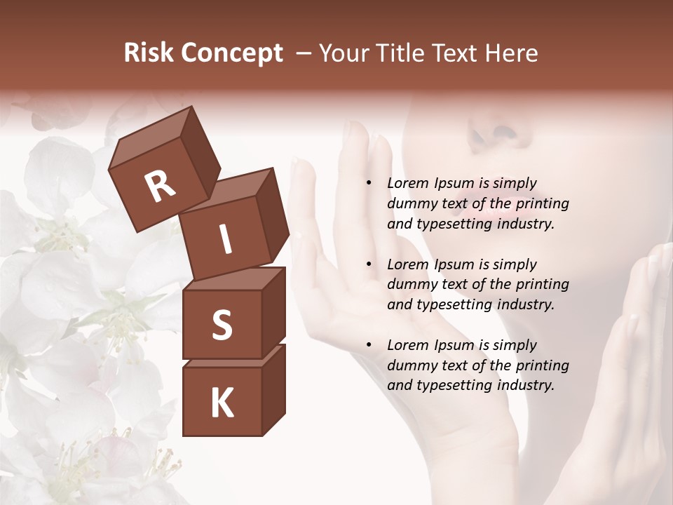 Beautiful Summer Make Up PowerPoint Template