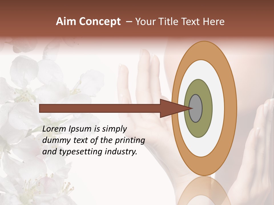 Beautiful Summer Make Up PowerPoint Template