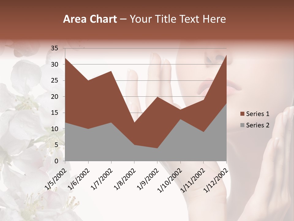Beautiful Summer Make Up PowerPoint Template