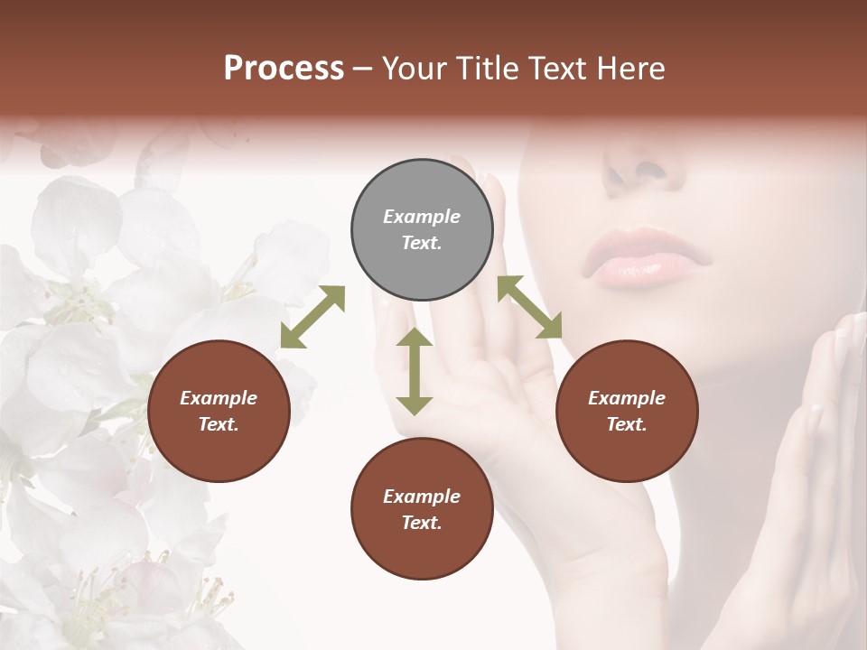 Beautiful Summer Make Up PowerPoint Template