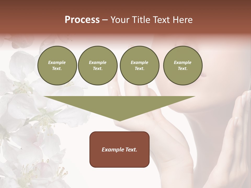 Beautiful Summer Make Up PowerPoint Template