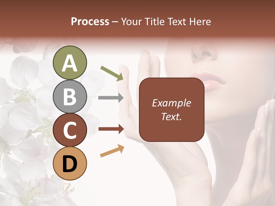 Beautiful Summer Make Up PowerPoint Template