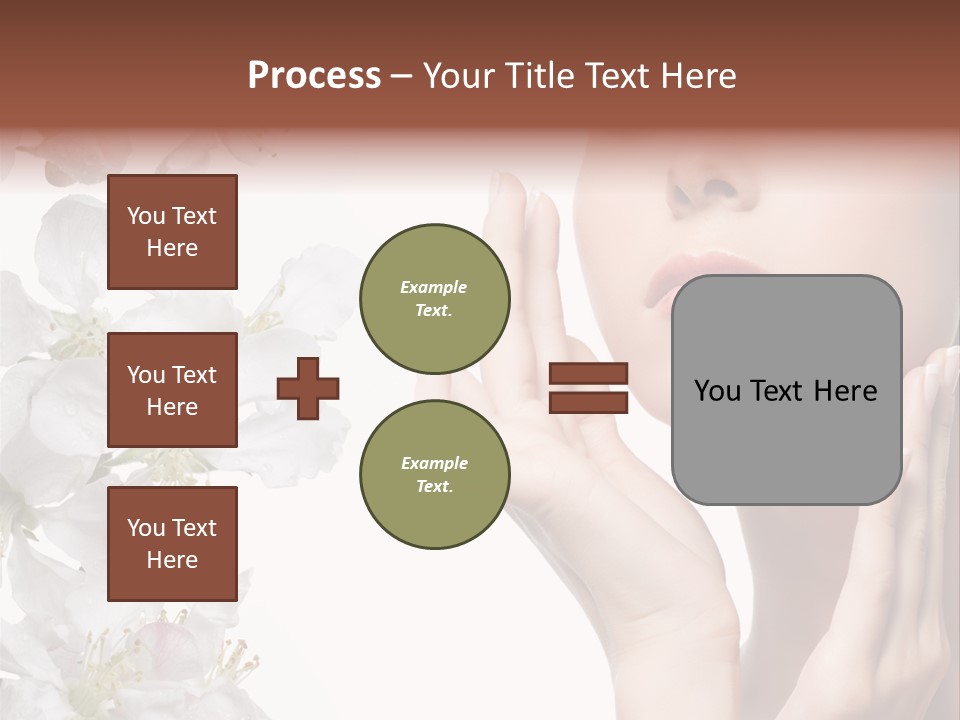 Beautiful Summer Make Up PowerPoint Template